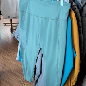 Women's High-Rise Performance Leggings - Sage Green